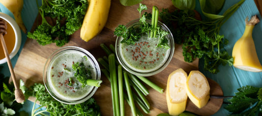 Healthy Smoothies and healthy food spread