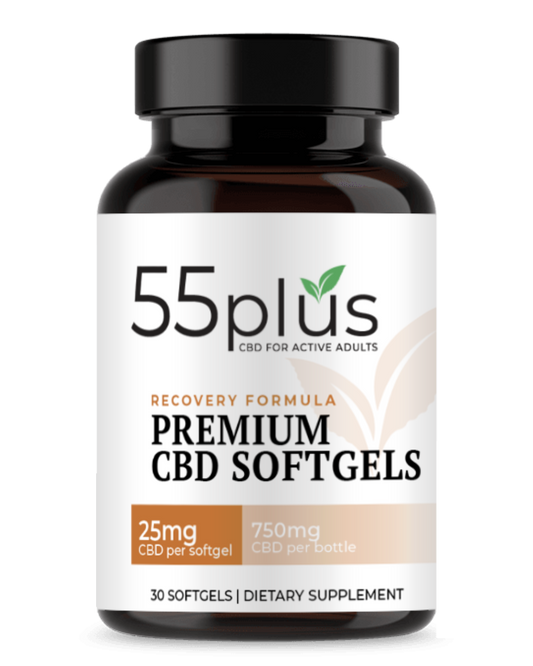 CBD Softgels For Holistic Recovery - Recovery Formula (25mg)