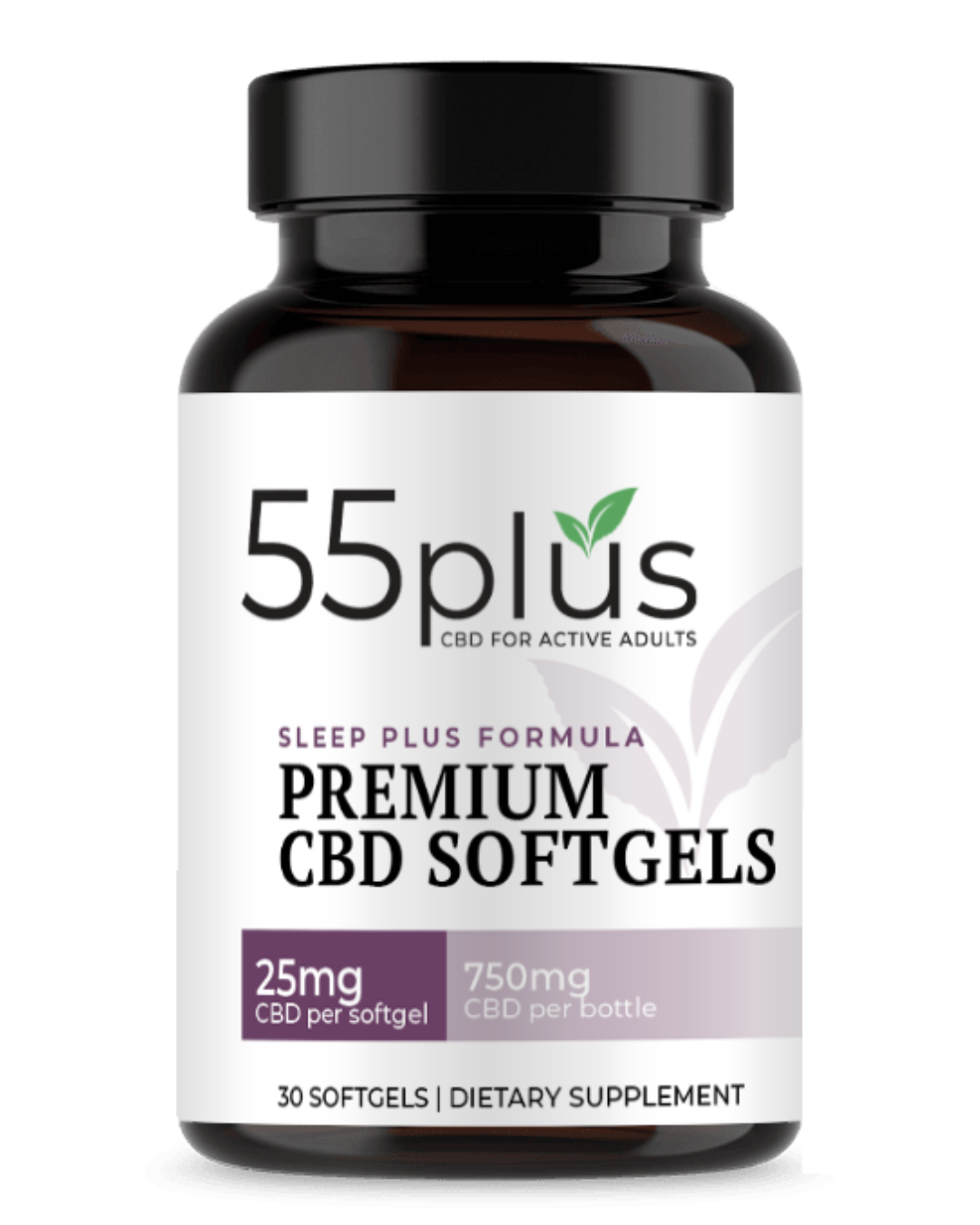 CBD Softgels For Holistic Sleep Solutions - Sleep Plus Formula w/ CBN (25mg)